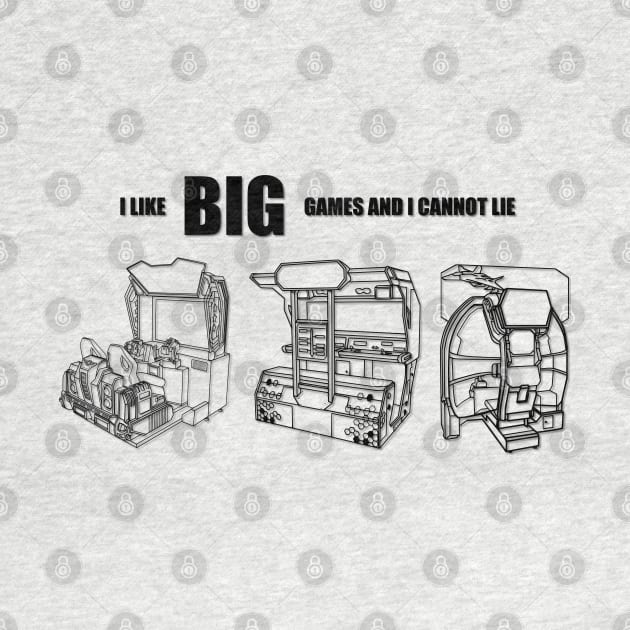 I Like BIG Games And I Cannot Lie by arcadeheroes